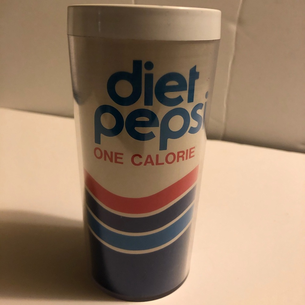 Vintage Diet Pepsi thermal insulated tumbler